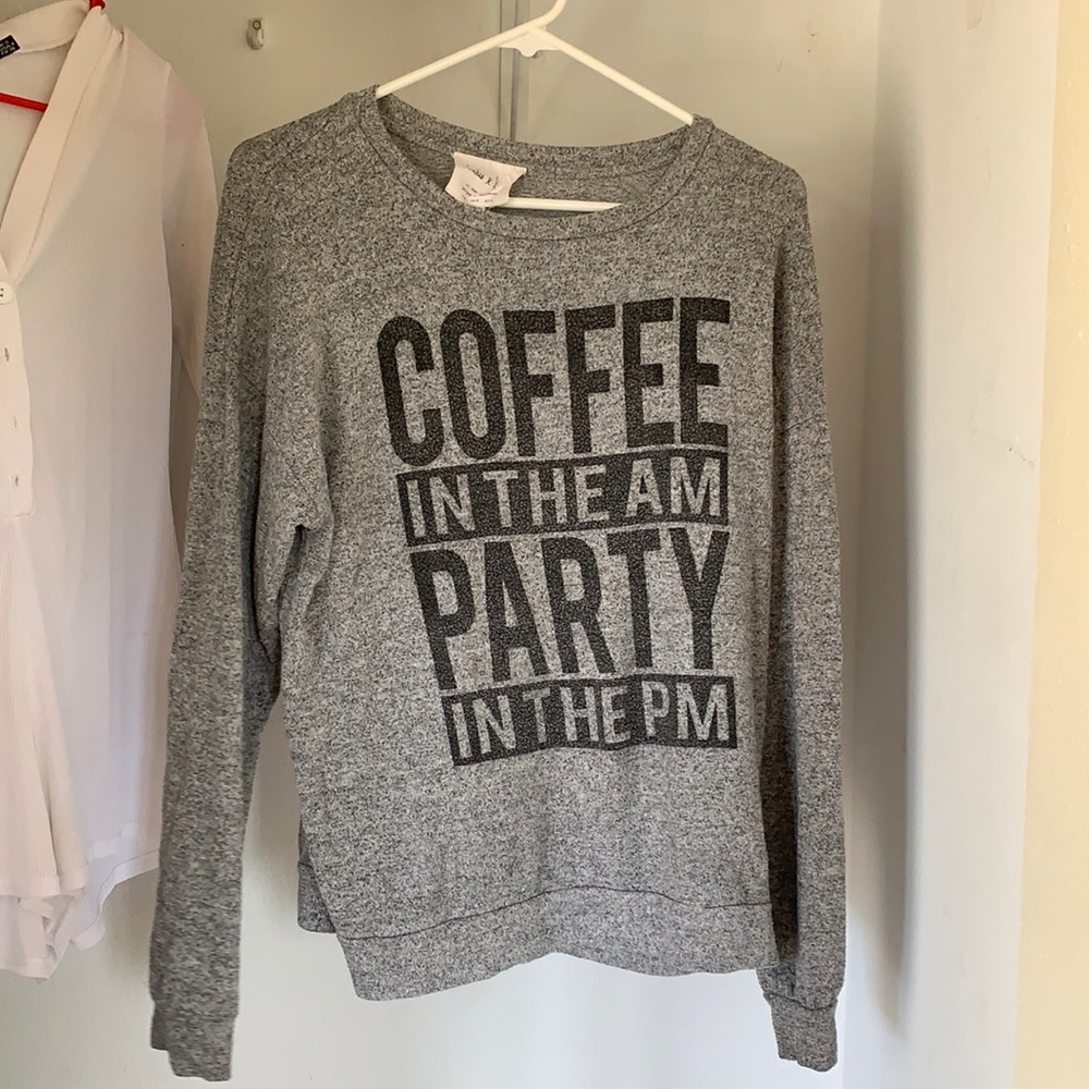 Grey sweater